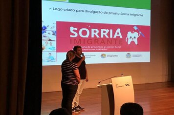 Sorria Imigrante é destaque em encontro do SESC