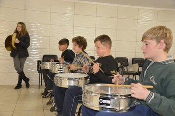 Banda Marcial ensaia para Desfile de 7 de Setembro