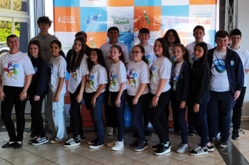 Alunos das Cooperativas Escolares participam da Intercoopes promovida pela Sicredi