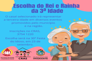 Inscrições para o Rei e Rainha da Terceira Idade