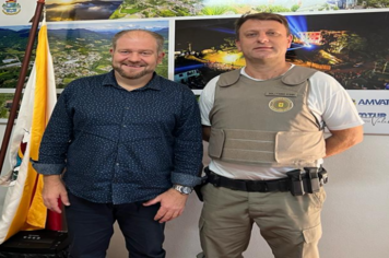 Comandante do 22º Batalhão visita Imigrante