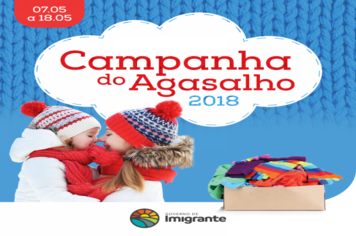Campanha do Agasalho segue até 18 de maio