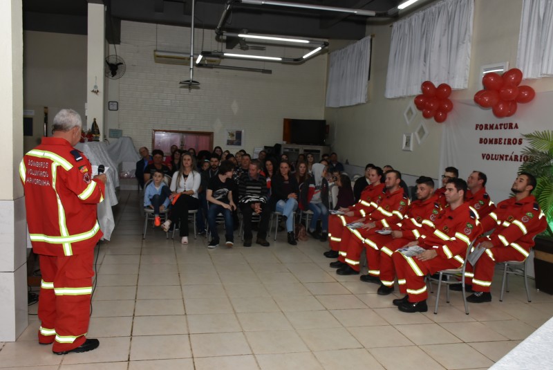 Imigrante sediou formatura de Bombeiros Voluntários