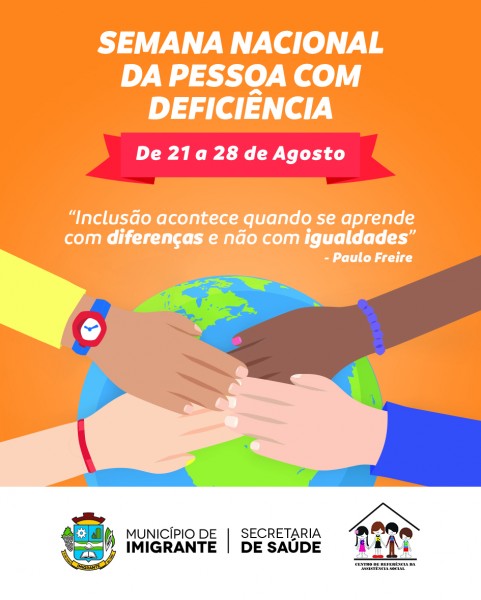 Encontro alusivo à Semana da Pessoa com Deficiência é dia 28 de agosto