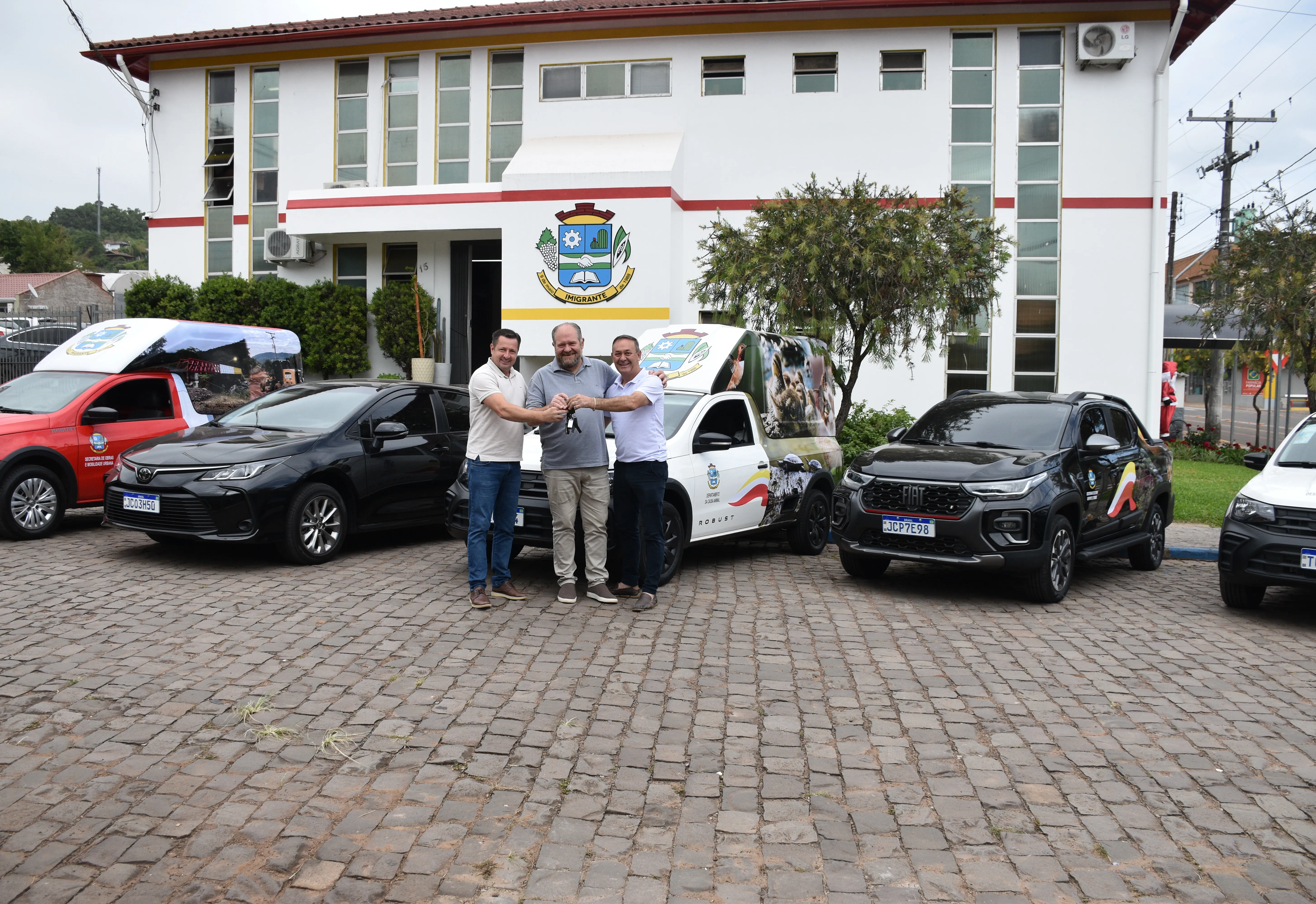 Imigrante amplia frota municipal para qualificar os serviços públicos